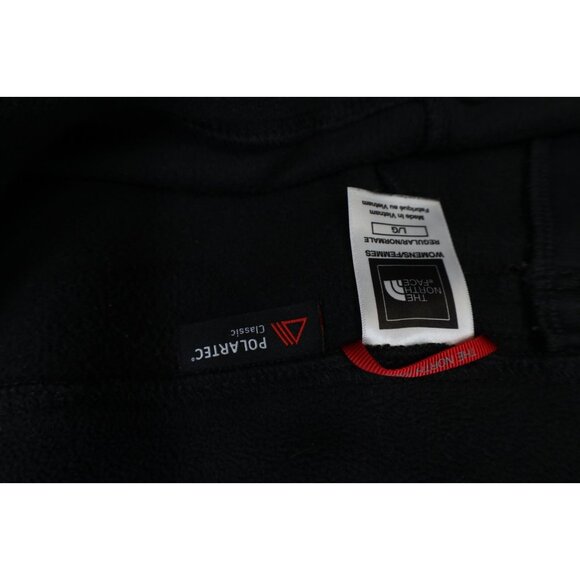 Vintage Y2K The North Face Womens Large Spell Out Polartec Fleece Wide Leg Pants - Picture 7 of 13